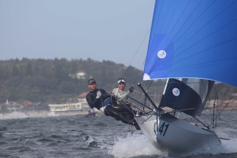 Icarus - her skipper won the Rookie award - 12ft Skiff Interdominion Championship 2019 - photo © John Williams