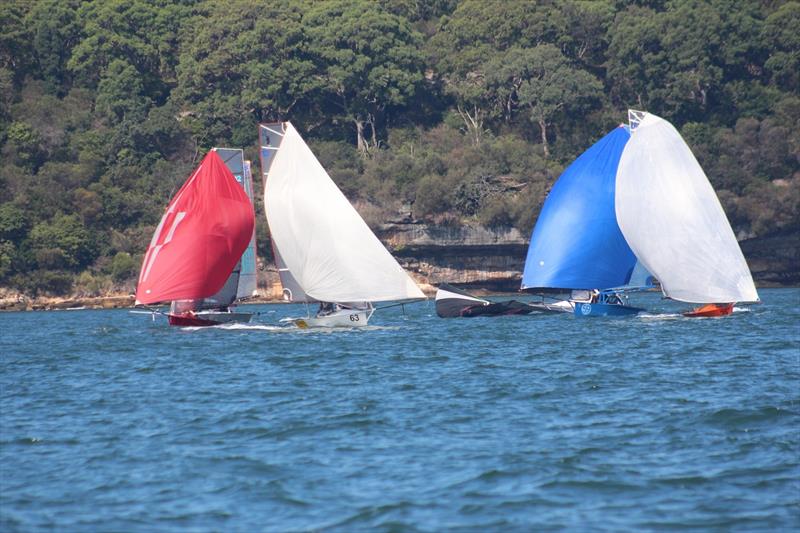 Shifty winds made racing challenging - 12ft Skiff Australian Championship photo copyright Vita Williams taken at  and featuring the 12ft Skiff class