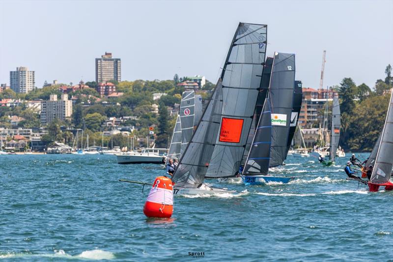 Sail Inc., Geotherm and Sydney Sailmakers get of a start well - 2026 Tri Search 12ft Skiff Interdominion Championship - Day 3 - photo © sprottmedia