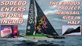 Sodebo Ultim 3 on the Jules Verne Trophy attempt