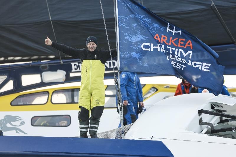 Charles Caudrelier and the Maxi Edmond de Rothschild take the crown in Arkea Ultim Challenge - Brest photo copyright Alexis Courcoux taken at  and featuring the Ultim class