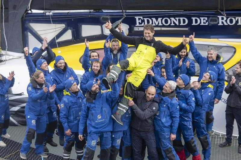 Charles Caudrelier and the Maxi Edmond de Rothschild take the crown in Arkea Ultim Challenge - Brest - photo © Alexis Courcoux