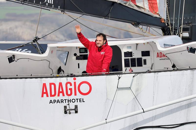 Éric Péron, Ultim Adagio - Arkéa Ultim Challenge - Brest - photo © Alexis Courcoux