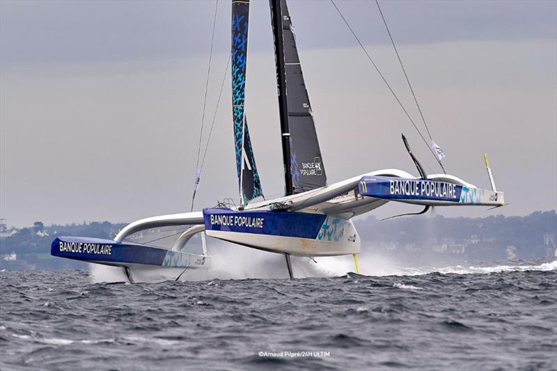 Having twice finished second, could 2025 be Banque Populaire's year for a Rolex Fastnet Race win? - photo © Arnaud Pilpré