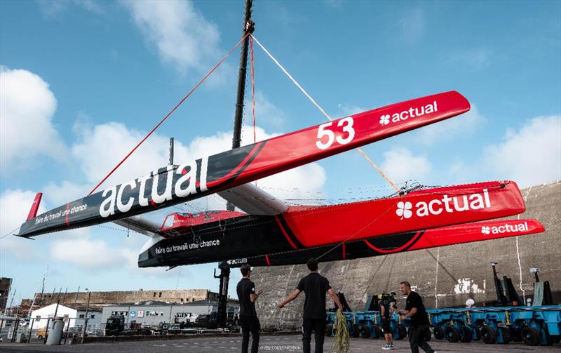 Actual Ultim 4 was unveiled in her new livery this week - photo © ATM Communication