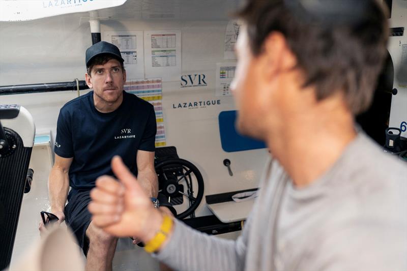 Trimaran SVR-Lazartigue set for the Rolex Fastnet Race - photo © Guillaume Gatefait