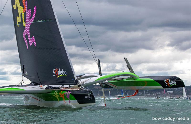 2025 Fastnet - Sodebo leaves the start - photo © Bow Caddy Media