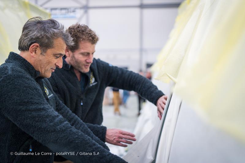 Maxi Edmond de Rothschild - Construction Gitana 18 - photo © Guillaume Le Corre / polaRYSE / Gitana S.A