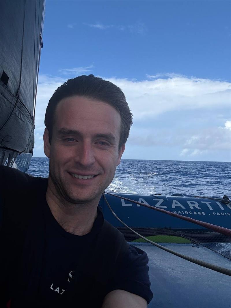 Tom Laperche on SVR Lazartigue during the Transat Café L'or Le Havre Normandie 2025 - photo © Team