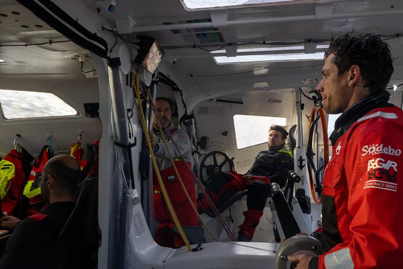 Sodebo Ultim 3 on the Jules Verne Trophy attempt - photo © Team Sodebo