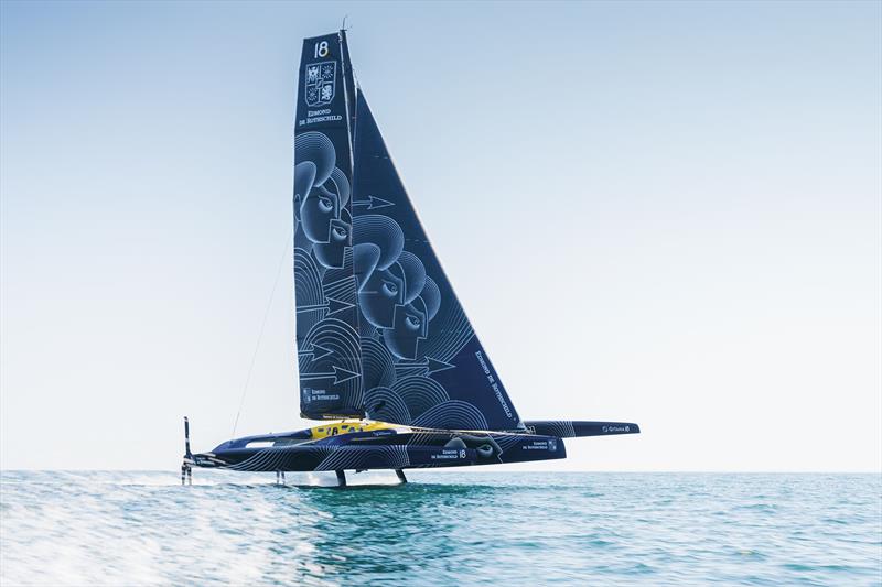 The new Maxi Edmond de Rothschild (Gitana 18), skipper: Charles Caudrelier - photo © Eloi Stichelbaut