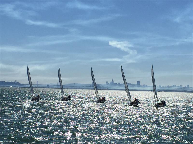 U20s in action on San Francisco Bay photo copyright Ultimate 20 North American Championship taken at Richmond Yacht Club, California and featuring the Ultimate 20 class