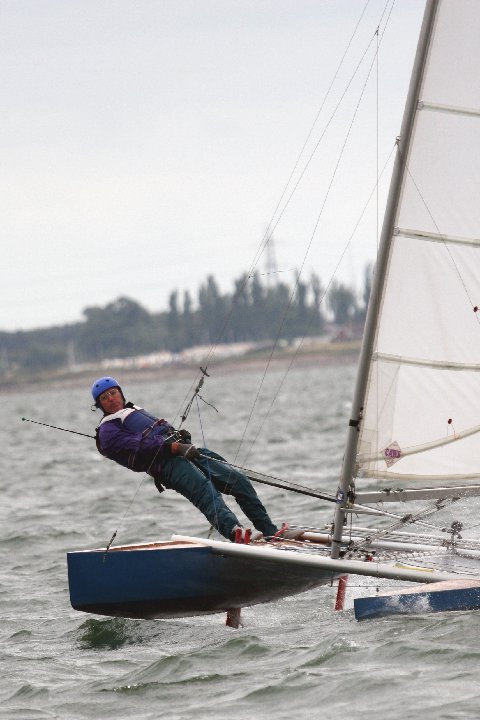 Gary Piper wins the Unicorn nationals during the Stone SC regatta photo copyright John James O’Brien / First Focus Photography taken at Stone Sailing Club and featuring the Unicorn class