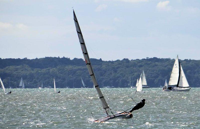 2020 Unicorn National Championship at Stokes Bay photo copyright Tanya Piper taken at Stokes Bay Sailing Club and featuring the Unicorn class