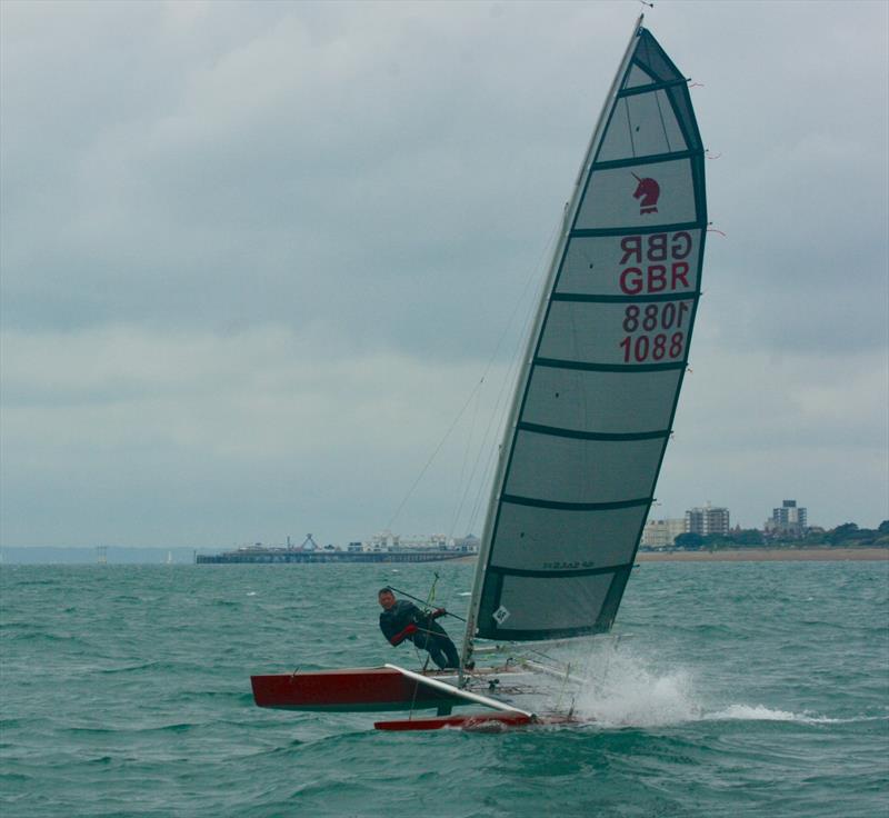 2022 Unicorn Nationals at Hayling Ferry Sailing Club photo copyright Peter Newman taken at Hayling Ferry Sailing Club and featuring the Unicorn class