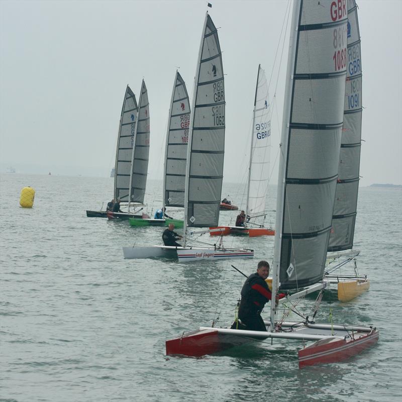 2022 Unicorn Nationals at Hayling Ferry Sailing Club photo copyright Peter Newman taken at Hayling Ferry Sailing Club and featuring the Unicorn class