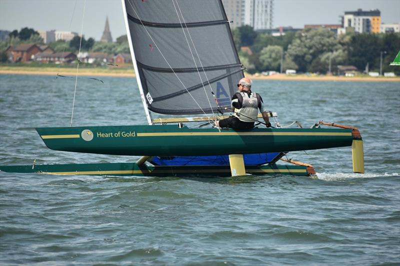 54th Unicorn Nationals at Weston photo copyright Dougal Henshall  taken at Weston Sailing Club and featuring the Unicorn class