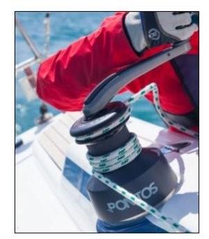 Pontos Trimmer: double the effective power of an equivalent sized winch - photo © Pontos
