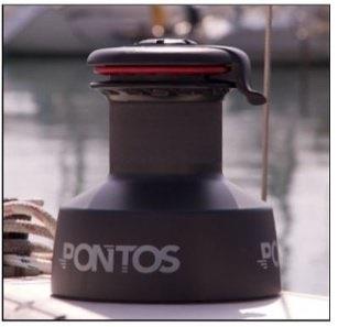 Pontos Grinder: up to six times the line-speed of an equivalent two-speed winch - photo © Pontos