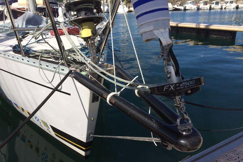Trogear Bowsprit installation photo copyright upffront.com taken at  and featuring the  class