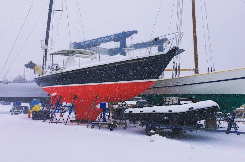 Get Your Boat Winter Ready photo copyright Newport Shipyard taken at  and featuring the  class