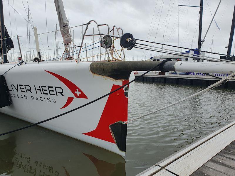 How to improve routing of control lines in an IMOCA? photo copyright Oliver Heer Ocean Racing taken at  and featuring the  class