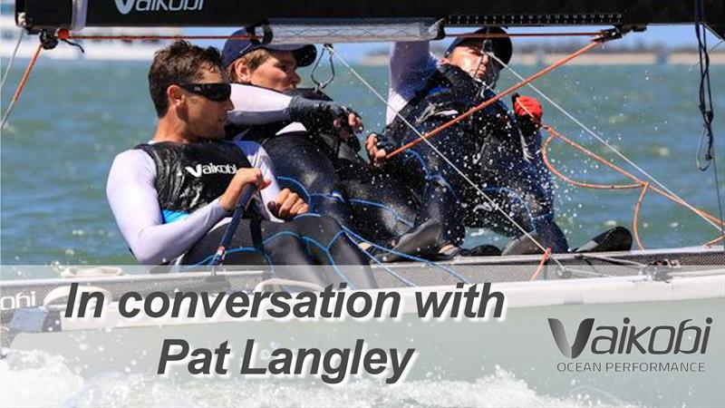 In conversation with Pat Langley photo copyright Vaikobi taken at  and featuring the  class