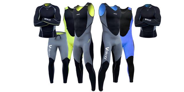 Welcome to Vaikobi's new line up of Flexforce Neoprene wetsuits 