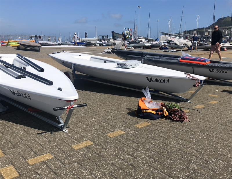 The Vaikobi team are on site at the massive ILCA UK Nationals