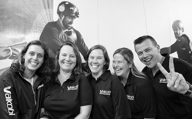 V is for Vaikobi - HQteam (LtoR) Maddie Spencer, Sarah Tallis, Paula Cansick, Adrienne Langley, Pat Langley - photo © John Curnow