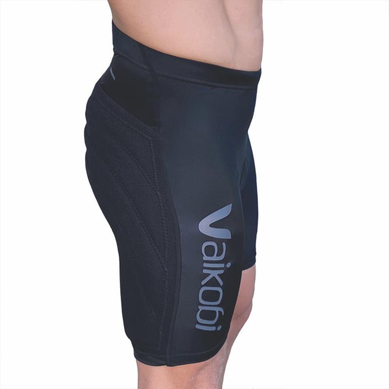 Vaikobi Edge Padded Shorts - side view photo copyright Vaikobi taken at  and featuring the  class