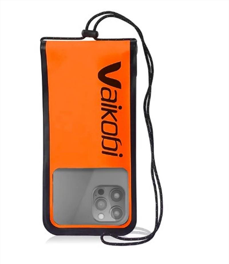 Waterproof Phone Case - Orange - photo © Vaikobi