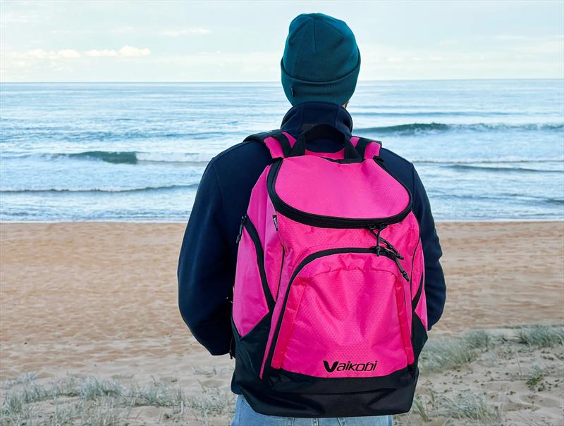 Race Backpack - Pink photo copyright Vaikobi taken at  and featuring the  class