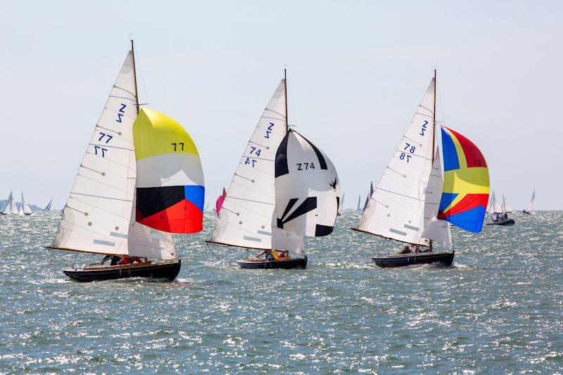 Cowes Week day 3 photo copyright Martin Augustus / www.sailingimages.co.uk taken at Cowes Combined Clubs and featuring the Victory class