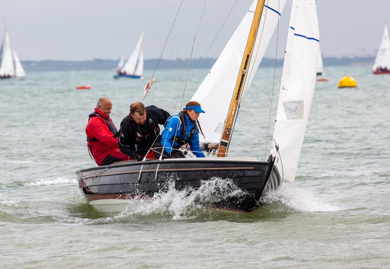 Victory fleet on Day 2 of Cowes Week 2025 photo copyright Martin Augustus / www.sailingimages.co.uk taken at Cowes Combined Clubs and featuring the Victory class