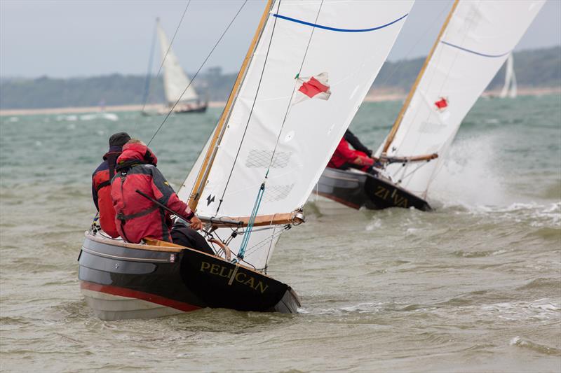 Victory fleet on Day 2 of Cowes Week 2025 photo copyright Martin Augustus / www.sailingimages.co.uk taken at Cowes Combined Clubs and featuring the Victory class