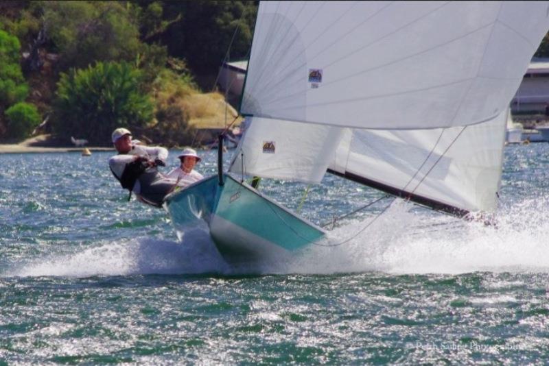 Lifting off photo copyright Rick Steuart taken at Perth Sailing Club and featuring the Viper 640 class