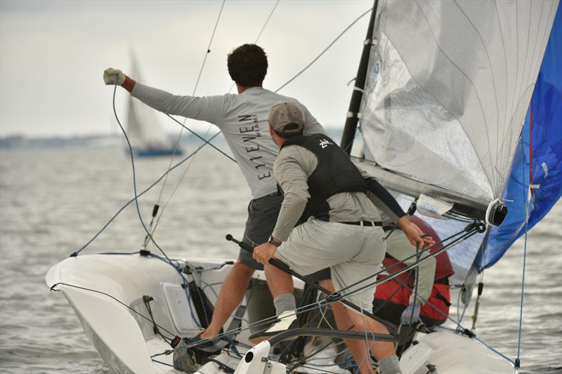 A Viper 640 racing One Design at the Southern Bay Race Week photo copyright Southern Bay Race Week / PhotoBoat taken at Hampton Yacht Club and featuring the Viper 640 class