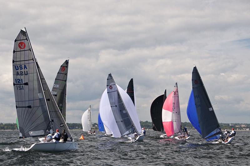 2021 Viper 640 North American Championship photo copyright Rick Bannerot, ontheflyphoto.com taken at Noroton Yacht Club and featuring the Viper 640 class