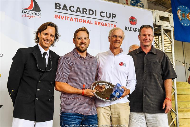 2022 Viper 640 Winners - Peter Ill/Stephen Sparkman/Maxwell Plarr - Bacardi Cup Invitational Regatta 2022 photo copyright Martina Orsini taken at Coral Reef Yacht Club and featuring the Viper 640 class