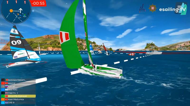 J/Boats Portugal Virtual Regatta Series photo copyright eSailing TV taken at  and featuring the Virtual Regatta class