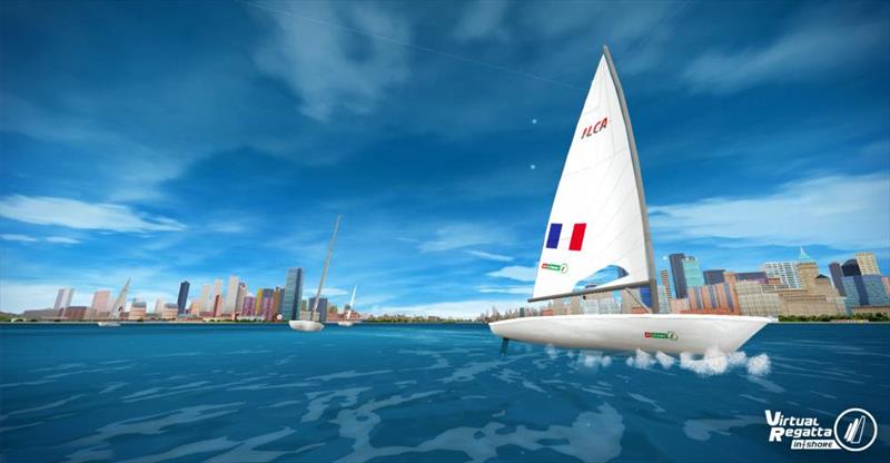 ILCA Dinghy launched in Virtual Regatta Inshore photo copyright World Sailing taken at  and featuring the Virtual Regatta class