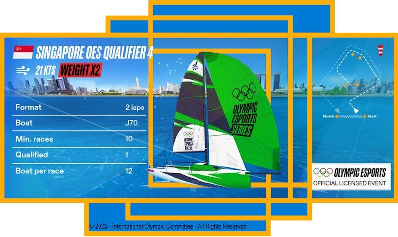 An opportunity for you to compete in the Olympic Esports Finals in Singapore photo copyright Virtual Regatta taken at  and featuring the Virtual Regatta class