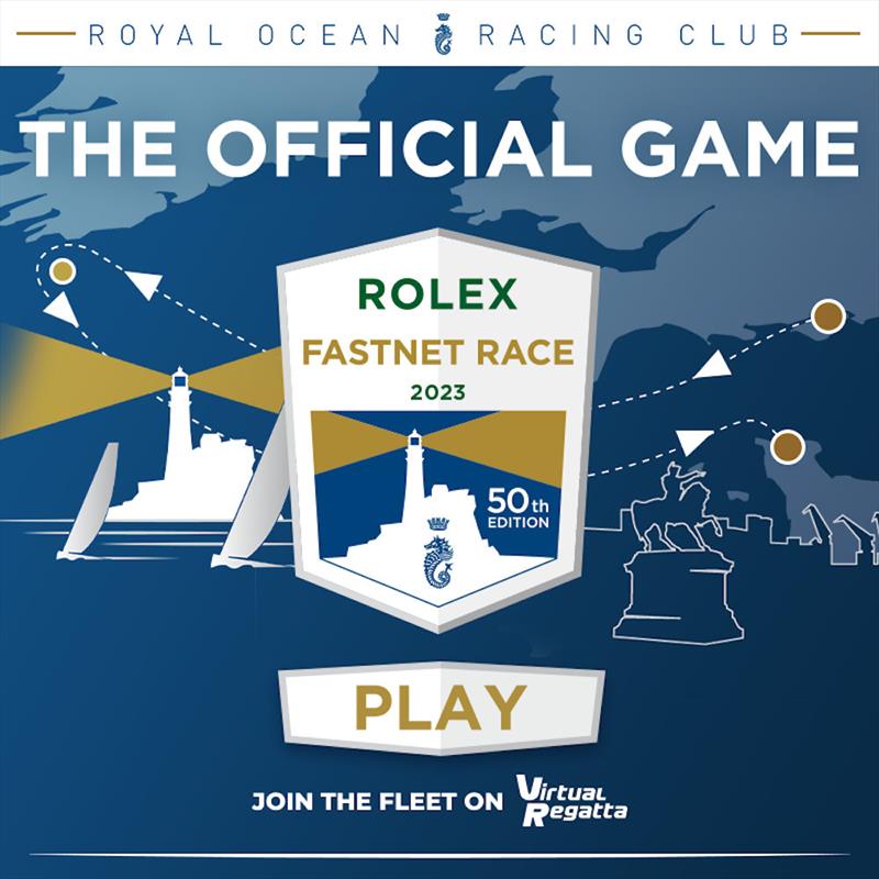 Virtual Regatta edition of the Rolex Fastnet Race photo copyright RORC taken at Royal Ocean Racing Club and featuring the Virtual Regatta class