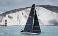 Pyewacket 70 head out past the Needles in the 2025 Rolex Fastnet Race - 2025 -  - VO 70 Mod - Skipper: Roy Disney - USA