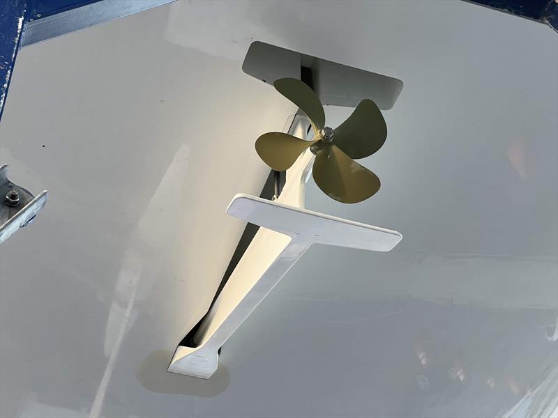 Retractable propellor - Pyewacket - Juan Yachts Design - September 2025 - photo © Sail-World NZ