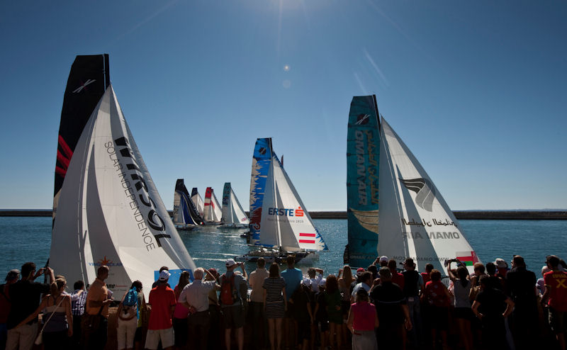 An all-star cast for the Extreme Sailing Series 2012 photo copyright Extreme Sailing Series taken at  and featuring the Extreme 40 class