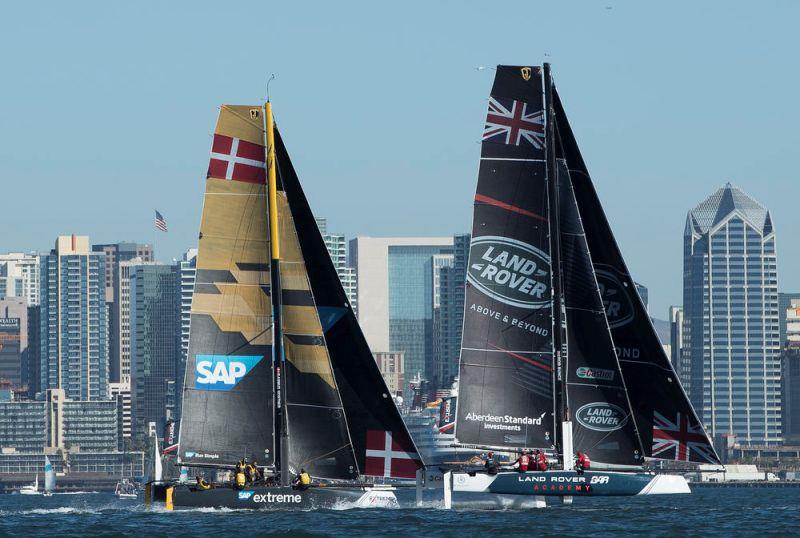 Act 7, Extreme Sailing Series San Diego 2017 - day four - photo © Lloyd Images