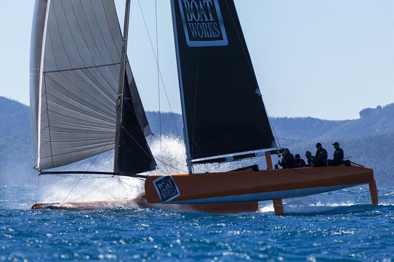 The Boat Works is second overall in the Championship - Airlie Beach Race Week 2019 photo copyright Andrea Francolini taken at Whitsunday Sailing Club and featuring the Extreme 40 class