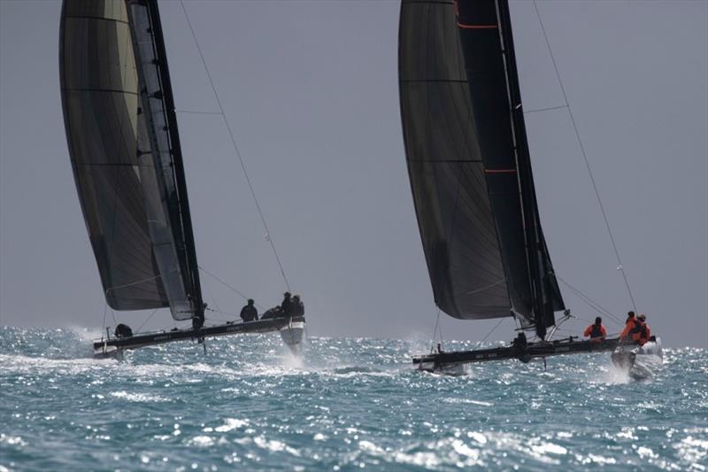 Extreme 40s provided the thrill factor - 2021 Airlie Beach Race Week photo copyright Shirley Wodson / ABRW taken at Whitsunday Sailing Club and featuring the Extreme 40 class